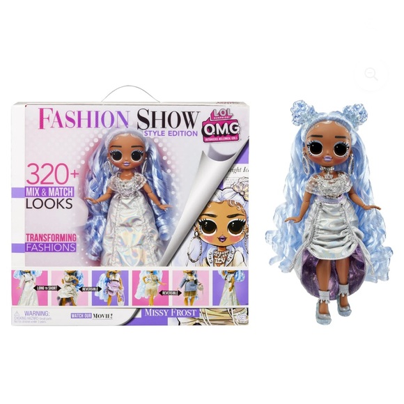LOL Surprise OMG Missy Frost Doll Fashion Show Style...